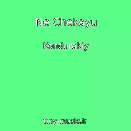 کاور آهنگ Ne Chekayu از Kondurakiy