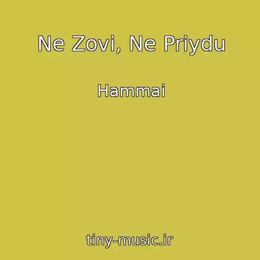 کاور آهنگ Ne Zovi, Ne Priydu از Hammai