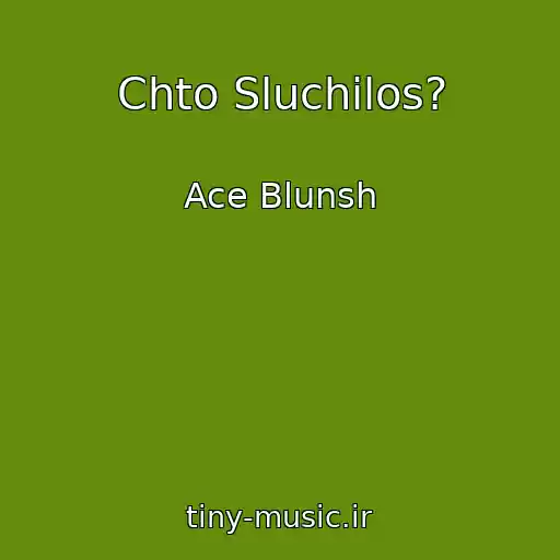 کاور آهنگ Chto Sluchilos? از Ace Blunsh