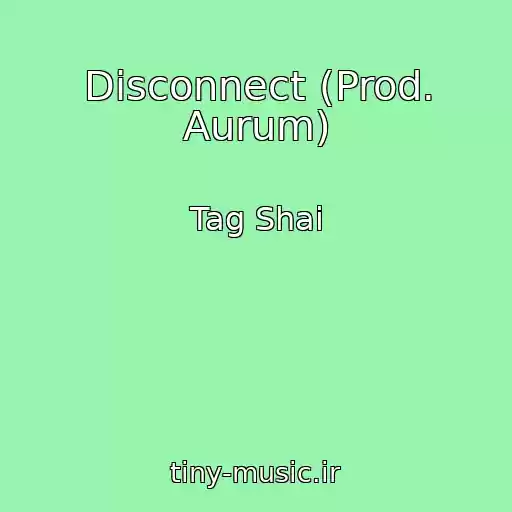 کاور آهنگ Disconnect (Prod. Aurum) از Tag Shai