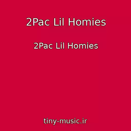 کاور آهنگ 2Pac Lil Homies از 2Pac Lil Homies