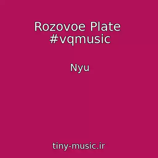 کاور آهنگ Rozovoe Plate  #vqmusic از Nyu