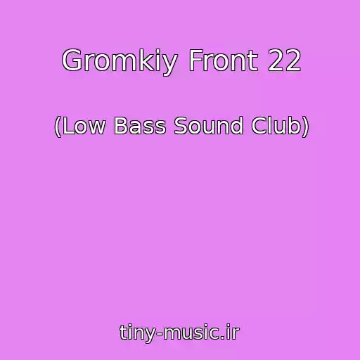 کاور آهنگ Gromkiy Front 22 از (Low Bass Sound Club)