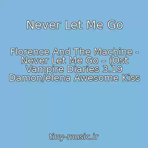 کاور آهنگ Never Let Me Go از Florence And The Machine - Never Let Me Go – (Ost Vampire Diaries 3.19 Damon/elena Awesome Kiss