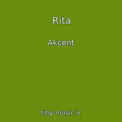 کاور آهنگ Rita از Akcent
