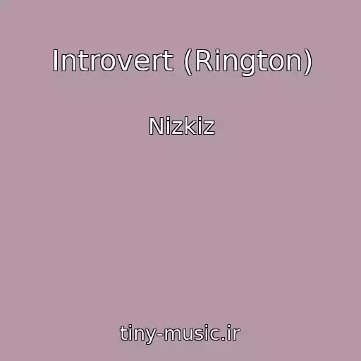 کاور آهنگ Introvert (Rington) از Nizkiz