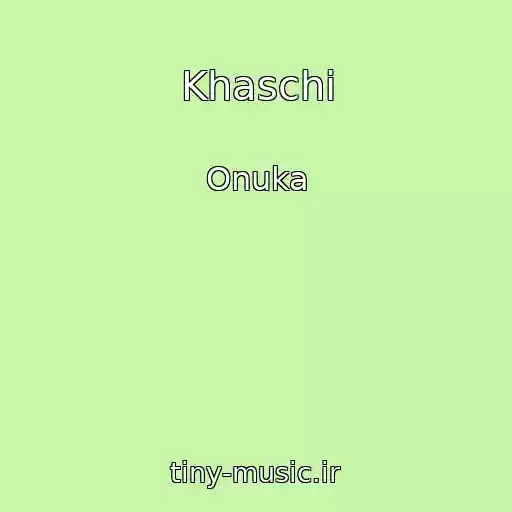 کاور آهنگ Khaschі از Onuka