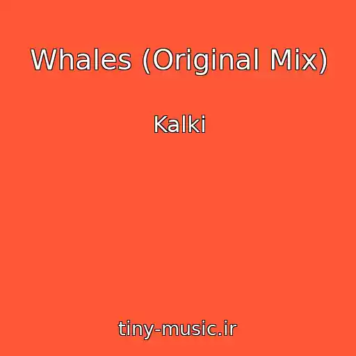 کاور آهنگ Whales (Original Mix) از Kalki