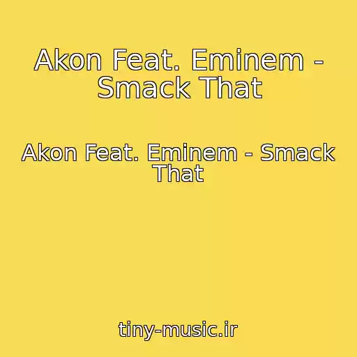 کاور آهنگ Akon Feat. Eminem - Smack That از Akon Feat. Eminem - Smack That