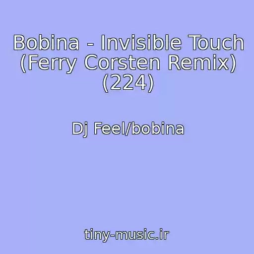 کاور آهنگ Bobina - Invisible Touch (Ferry Corsten Remix) (224) از Dj Feel/bobina