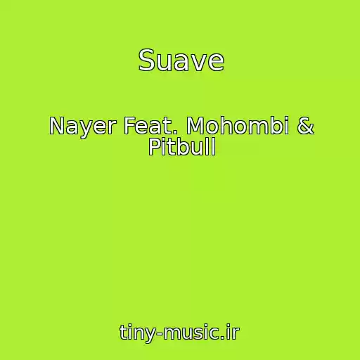 کاور آهنگ Suave از Nayer Feat. Mohombi & Pitbull