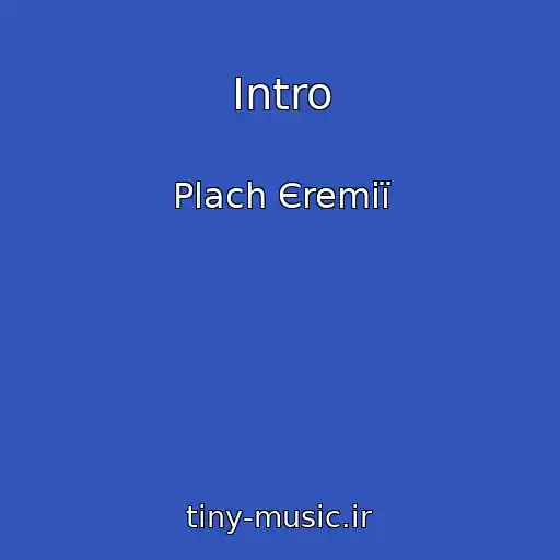 کاور آهنگ Іntro از Plach Єremії