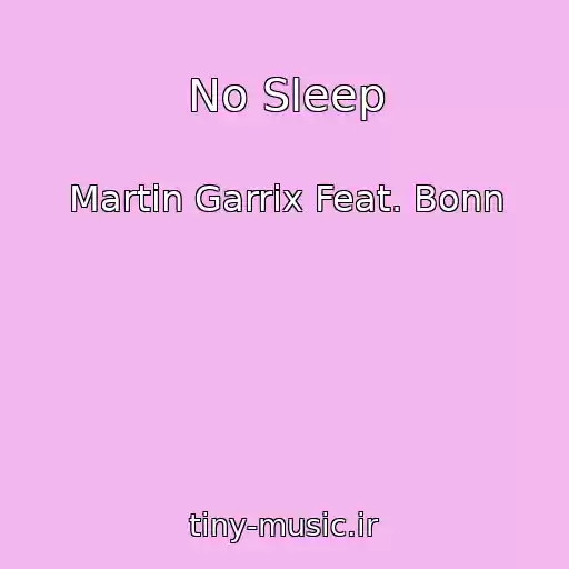 کاور آهنگ No Sleep از Martin Garrix Feat. Bonn