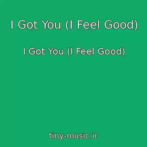 کاور آهنگ I Got You (I Feel Good) از I Got You (I Feel Good)