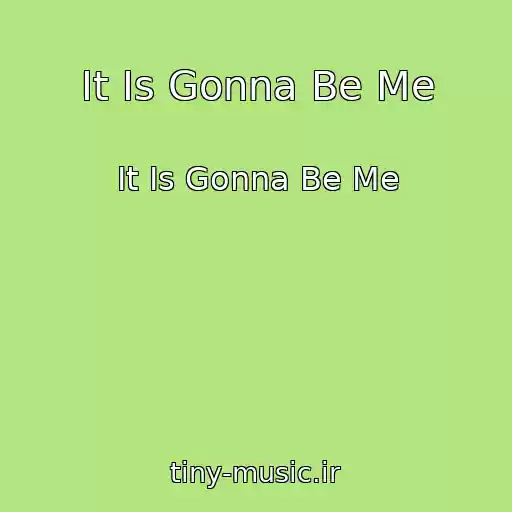 کاور آهنگ It Is Gonna Be Me از It Is Gonna Be Me