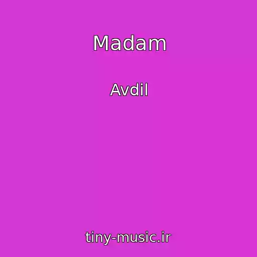 کاور آهنگ Madam از Avdil