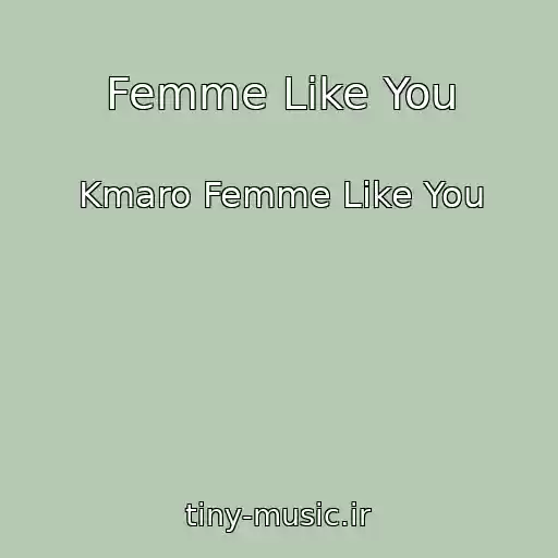 کاور آهنگ Femme Like You از Kmaro Femme Like You