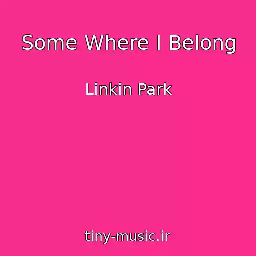 کاور آهنگ Some Where I Belong از Linkin Park