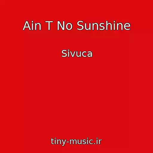 کاور آهنگ Ain T No Sunshine از Sivuca