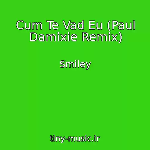 کاور آهنگ Cum Te Vad Eu (Paul Damixie Remix) از Smiley