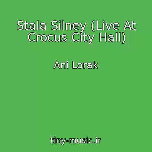 کاور آهنگ Stala Silney (Live At Crocus City Hall) از Ani Lorak