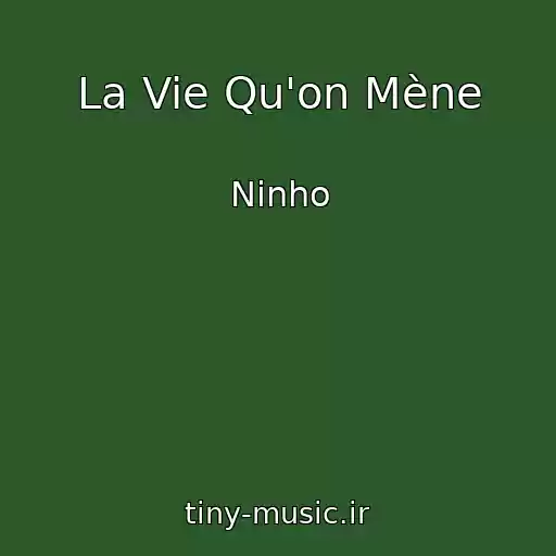 کاور آهنگ La Vie Qu'on Mène از Ninho