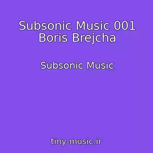 کاور آهنگ Subsonic Music 001 Boris Brejcha از Subsonic Music