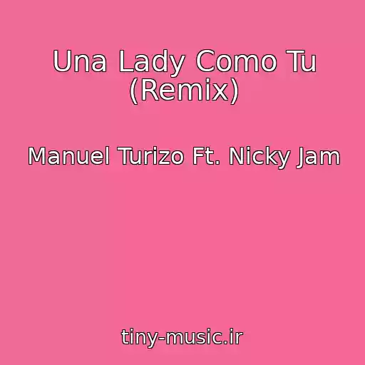 کاور آهنگ Una Lady Como Tu (Remix) از Manuel Turizo Ft. Nicky Jam