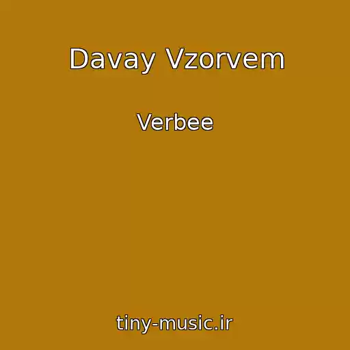 کاور آهنگ Davay Vzorvem از Verbee