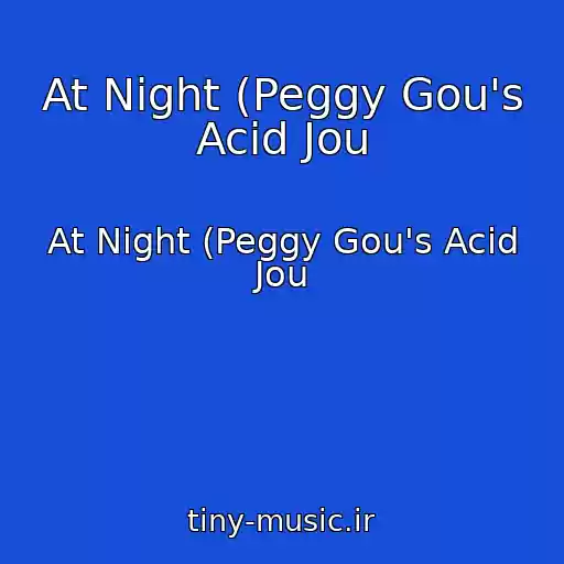 کاور آهنگ At Night (Peggy Gou's Acid Jou از At Night (Peggy Gou's Acid Jou