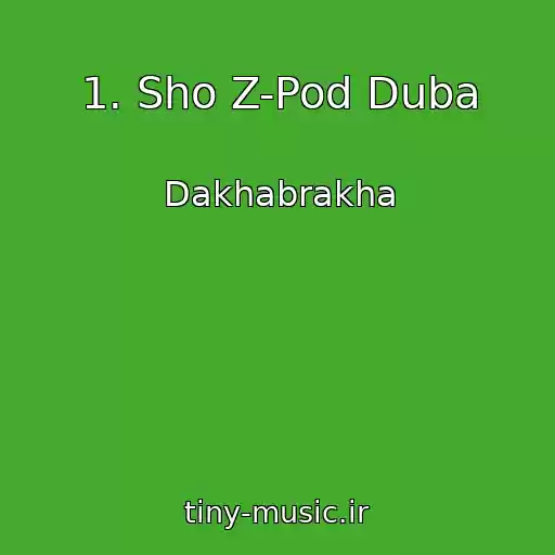 کاور آهنگ 1. Sho Z-Pod Duba از Dakhabrakha