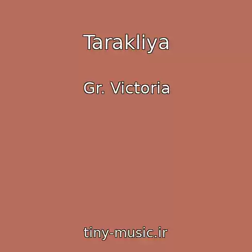 کاور آهنگ Tarakliya از Gr. Victoria