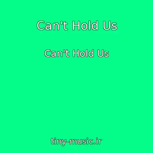 کاور آهنگ Can't Hold Us از Can't Hold Us
