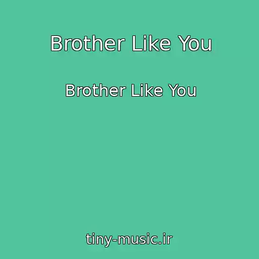 کاور آهنگ Brother Like You از Brother Like You