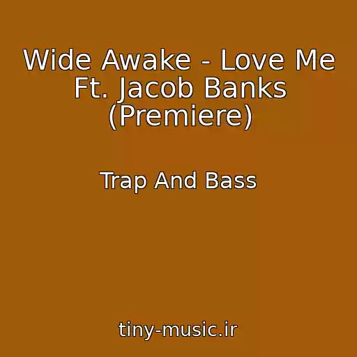 کاور آهنگ Wide Awake - Love Me Ft. Jacob Banks (Premiere) از Trap And Bass