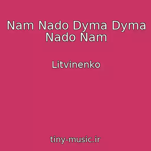 کاور آهنگ Nam Nado Dyma Dyma Nado Nam از Litvinenko