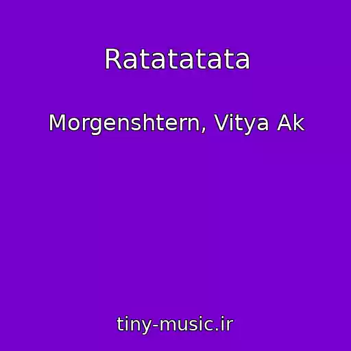 کاور آهنگ Ratatatata از Morgenshtern, Vitya Ak