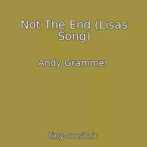 کاور آهنگ Not The End (Lisas Song) از Andy Grammer