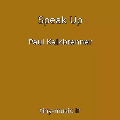 کاور آهنگ Speak Up از Paul Kalkbrenner
