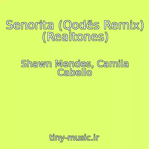 کاور آهنگ Senorita (Qodës Remix) (Realtones) از Shawn Mendes, Camila Cabello
