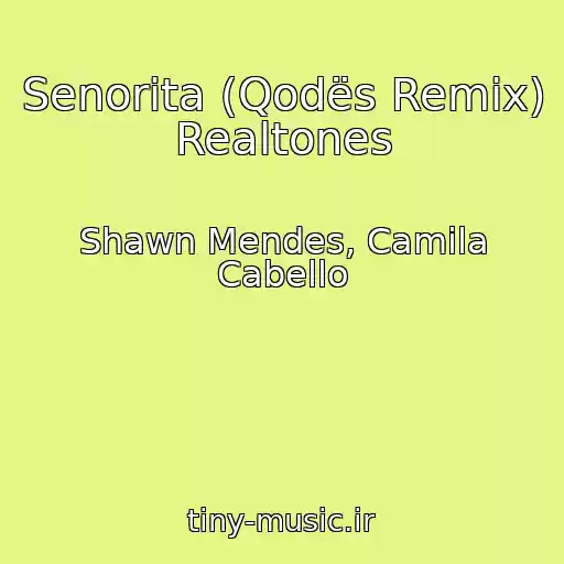 کاور آهنگ Senorita (Qodës Remix) Realtones از Shawn Mendes, Camila Cabello