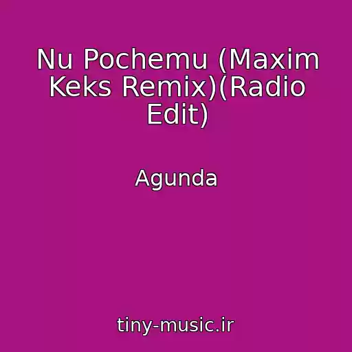 کاور آهنگ Nu Pochemu (Maxim Keks Remix)(Radio Edit) از Agunda