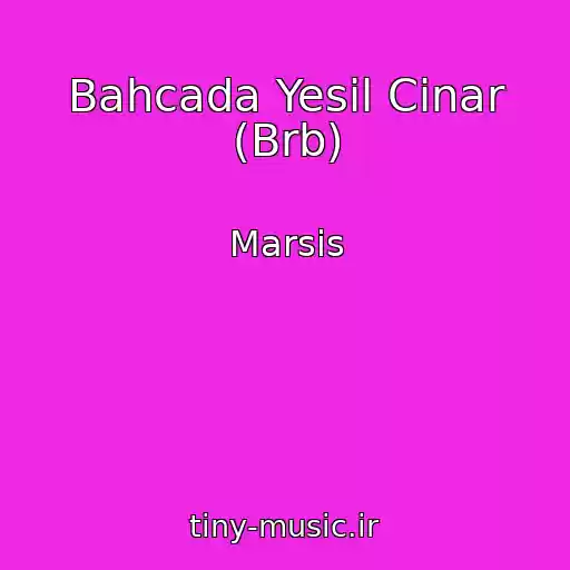 کاور آهنگ Bahcada Yesil Cinar (Brb) از Marsis