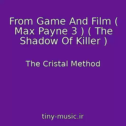 کاور آهنگ From Game And Film ( Max Payne 3 ) ( The Shadow Of Killer ) از The Cristal Method