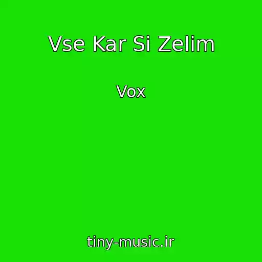کاور آهنگ Vse Kar Si Zelim از Vox