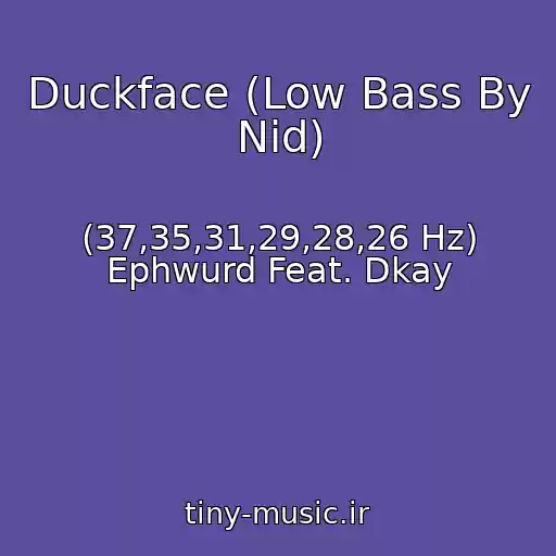 کاور آهنگ Duckface (Low Bass By Nid) از (37,35,31,29,28,26 Hz) Ephwurd Feat. Dkay