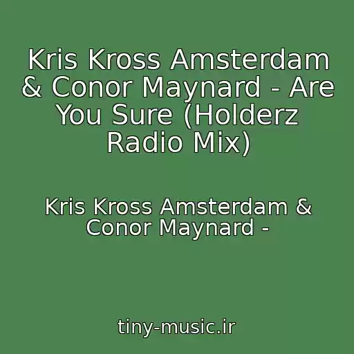 کاور آهنگ Kris Kross Amsterdam & Conor Maynard - Are You Sure (Holderz Radio Mix) از Kris Kross Amsterdam & Conor Maynard -