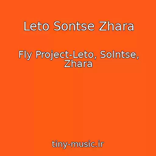 کاور آهنگ Leto Sontse Zhara از Fly Project-Leto, Solntse, Zhara