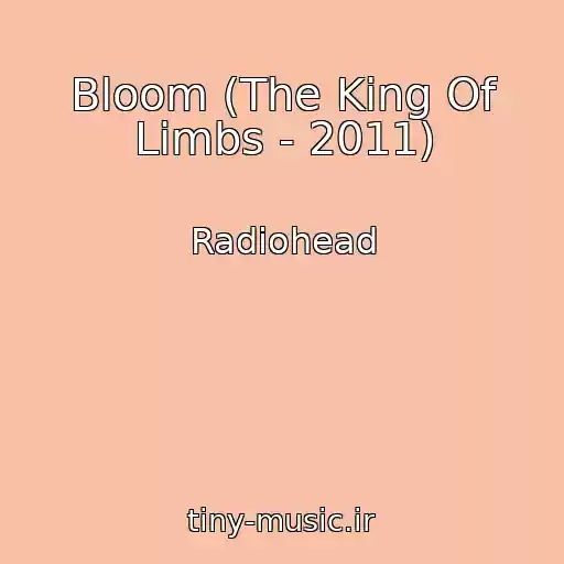 کاور آهنگ Bloom (The King Of Limbs - 2011) از Radiohead