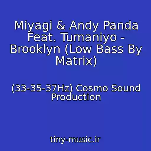 کاور آهنگ Miyagi & Andy Panda Feat. Tumaniyo - Brooklyn (Low Bass By Matrix) از (33-35-37Hz) Cosmo Sound Production